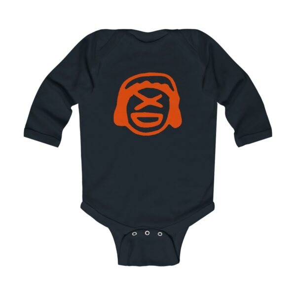 dj music fun cool headphones party high-energy infant long sleeve bodysuit